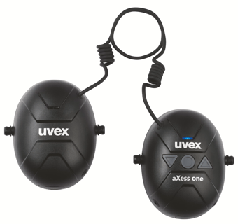 picture of Uvex aXess One - Active Bluetooth Helmet Earmuffs - SNR 27dB - [TU-2640201] - (LP)