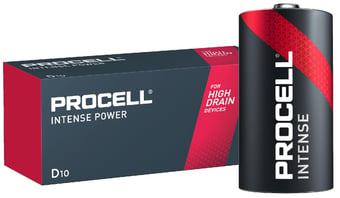 Picture of Procell - Intense Power - D 1.5V Batteries - Pack of 10 - [HQ-IPC1300]