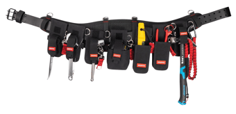 picture of Gripps Scaffolders Kit - 7-Tool Retractable with Leather Belt - GPS-H07020