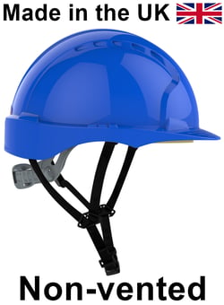 picture of Jsp EVO®3 Linesman Safety Helmet Micro Peak Slip Ratchet Blue - [JS-AJG250-000-500]