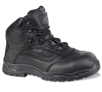 picture of Rock Fall - Black Lightweight Fully Non-Metallic Safety Boot- RF-TC340 - (DISC-R)