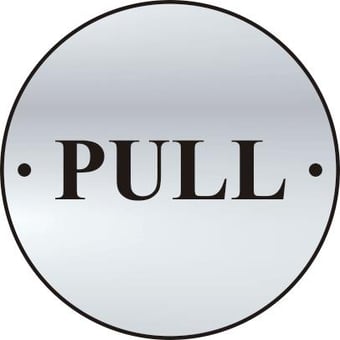 picture of Spectrum Pull door disc – SAA 75mm dia. - SCXO-CI-2472-0