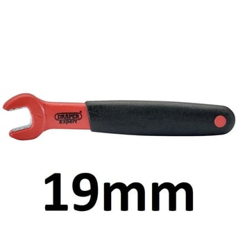 picture of VDE Fully Insulated Open End Spanner - 19mm - [DO-99477]