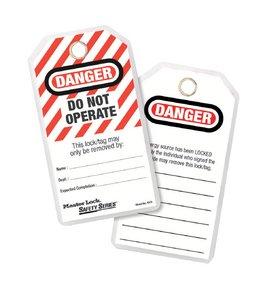 Picture of Laminated Safety Tags - Danger-do not operate - Bag of 12 - [MA-497A]