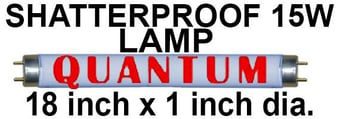 picture of Quantum - 15 Watts Lamp For Fly Killers - BL368 - Shatter Resistant - [BP-LS15WS-H]