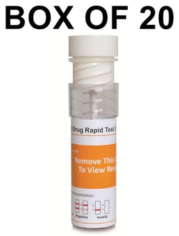 picture of Multi-Drug 11 Drugs Rapid Test A Cup (Oral Fluid) - Box of 20 - [RL-4355]