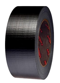 picture of Contractor PE Coated Black Cloth Tape - 75mm x 50m - [EM-6010BK75X50]