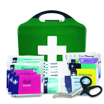 picture of Large First Aid Motokit - In Green Aura3 Box - BS8599-2 Compliant - [RL-3012]