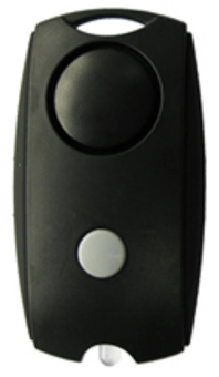 Picture of Squeeze Personal Alarm With LED Light 120 dBs Black - [JNE-SQ001BLACK]