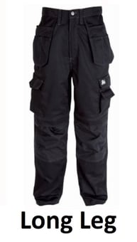 picture of Himalayan ICONIC Trousers - Black - Long Leg 33 Inch - BR-H810BK-L