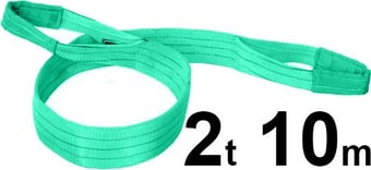 picture of LashKing - Polyester Webbing Sling - 2t W.L.L - Length: 10mtr - EN11492-1:2000 - [GT-DWS2T10M]