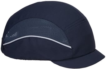 picture of Portwest PS69 Navy Blue AirTech Bump Cap Micro Peak - [PW-PS69NAR]