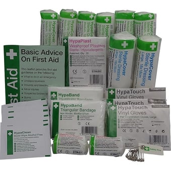 Picture of HSE First Aid Kit Refill - For 1 - 10 Persons - [SA-R10S]