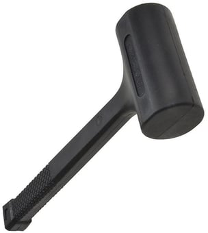 picture of Faithfull - Deadblow Black PVC Hammer - 680g (1lb 8oz) - [TB-FAIDBLOW112]