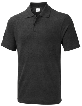 picture of Uneek UX1 The UX Polo Shirt - Charcoal Grey - UN-UXX01-CH