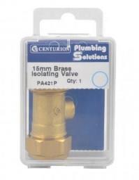 Picture of 15mm Brass Isolating Valve - CTRN-CI-PA421P