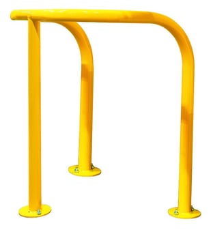 picture of QMP Guard Barrier - Pillar Guard Barrier - 850H x 750W x 700D mm - [QM-RBPGB8575YXX]