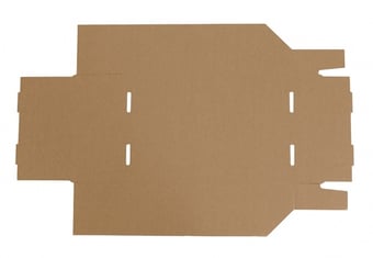 Picture of BiGDUG Flat Packed Cardboard Parts Bins - 100h x 200w x 450d mm - Pack Of 20 - [BDU-CPB12420]