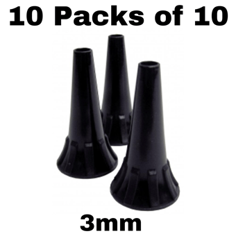 picture of Keeler Jazz Otoscope - Reusable Specula - 3mm - 10 Packs of 10 - [ML-W4235/2-PACK]