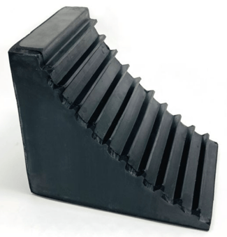 picture of Solid Rubber Wheel Chocks For HGV & PSV - DVSA Acceptable - [PSO-CVC6144]