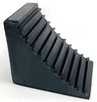 Picture of Solid Rubber Wheel Chocks For HGV & PSV - DVSA Acceptable - [PSO-CVC6144]