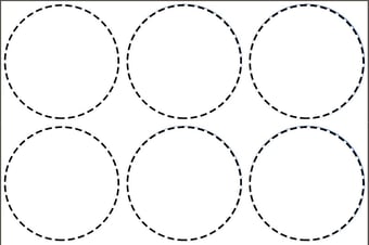 picture of Safety Labels - SYMBOLS OF YOUR CHOICE (24 pack) 6 to Sheet - 75mm dia - Self Adhesive Vinyl - [AS-SAL17-SAV]