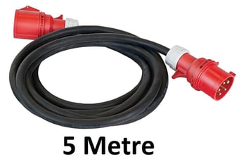 picture of Master 415 Volt 5 Metre x 6mm 32 Amp 3 Phase Extenstion Lead - [HC-4511.033]