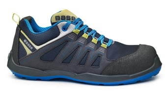 Picture of S1P - SRC - Base - B0657 - Paddle - Fresh’n Flex Midsole - SlimCap - Anti Static - Navy/Yellow - PW-B0657NYR
