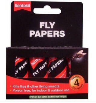 picture of Rentokil Flypapers 4's - [RH-FF40]