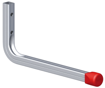 picture of Alfer Aluminium Wall Hook - 80 x 175mm - [PV-01901]