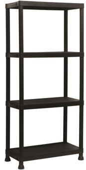 picture of Blackspur 4 Tier Plastic Shelving Unit - [BB-SU101]
