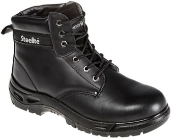 Picture of Portwest - Steelite Safety Black Boot - S3 SRC - PW-FW03