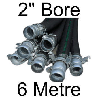 picture of Water Hose Assemblies - 2" Bore x 6m - [HP-WHA2-6M]