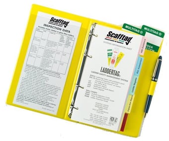 picture of Scafftag The Yellow Book - Ladder Management - [SC-LIY]