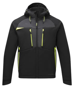 picture of Portwest DX431 - DX4 Winter Softshell (3L) - Black - PW-DX431BKR