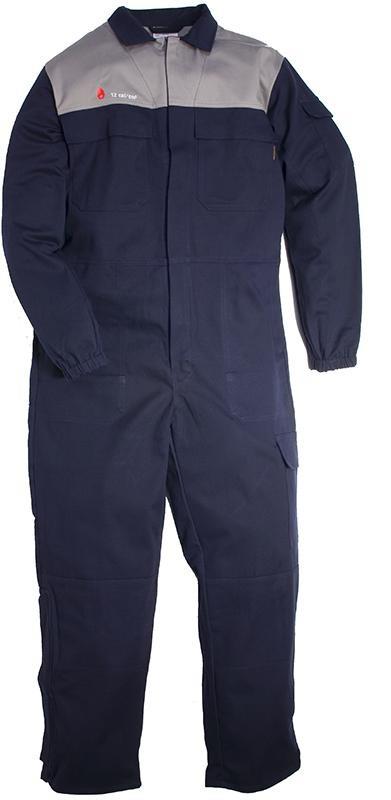 Picture of NOAH Arc Flash Protective Coverall - Navy Blue - Regular Leg 30 Inch - 12.4 cal/cm² - CD-CLY-582-124-XR