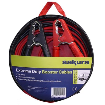 picture of Sakura Extreme Duty Booster Cables 700Amp - 4m Cable - [SAX-SS3627] - (PS)