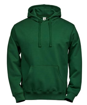 Picture of Tee Jays Men's Power Hoodie - Brushed Inside - Forest Green - BT-TJ5102-FGRN