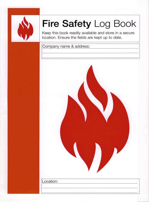 picture of Spectrum Fire Safety Log Book - SCXO-CI-13240