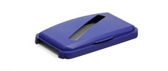 picture of Durable - DURABIN Hinged Lid 60 with Slot Lid For DURABIN 60 Litre - Blue - [DL-1800502040]