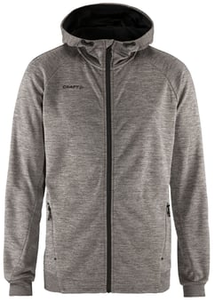 picture of Craft Men's ADV Unify FZ Hood Jacket - Dark Grey Melange - BT-CR1909132-975000