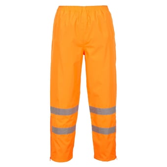 picture of Orange Hi Vis Breathable Trousers - PW-S487ORR - (DISC-X)