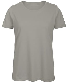 picture of B&C Women's Organic Inspire Tee T-Shirt - Light Grey - RLW-B118FLGRE