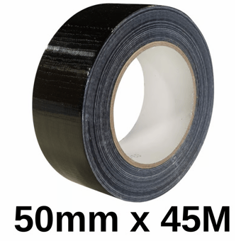 picture of Black Gaffa Cloth Tape 50mm x 45M - [OS-70/001/020]