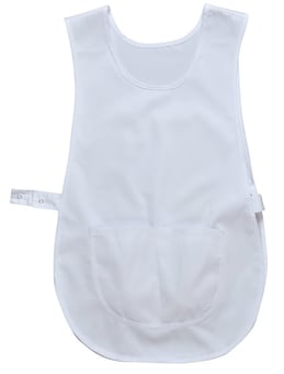 Picture of Portwest - White Tabard with Pocket - PW-S843WHR