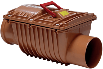 picture of Fernco 110mm Backwater Valve - 195 x 205 x 395 mm - [FRN-BWV110/2]