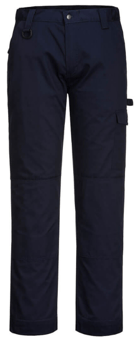 picture of Portwest - Super Work Trouser - Navy Blue - Regular Leg - PW-CD884NAR