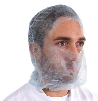 picture of Economy White Balaclava Hood - Disposable - Pack of 100 - [ST-15900]