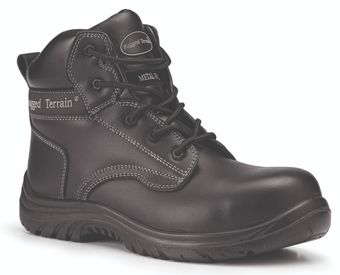 picture of Rugged Terrain Metal Free Microfibre Derby Boots S3 SRC - BN-RTC53B