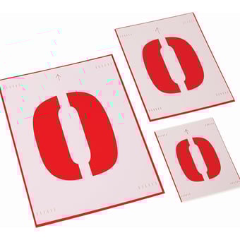 Picture of ProSolve Stencil Kit 3 Inch - 0-9 - [PV-SK30-9]